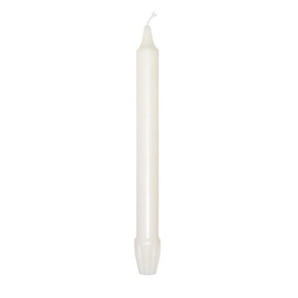 Price's Sherwood White Dinner Candles 25cm (Box of 90)