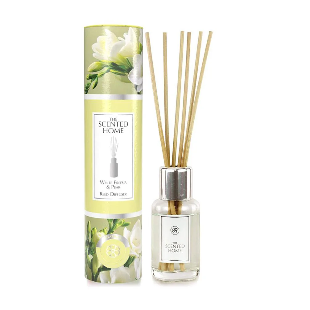 Ashleigh & Burwood White Freesia & Pear Scented Home Reed Diffuser