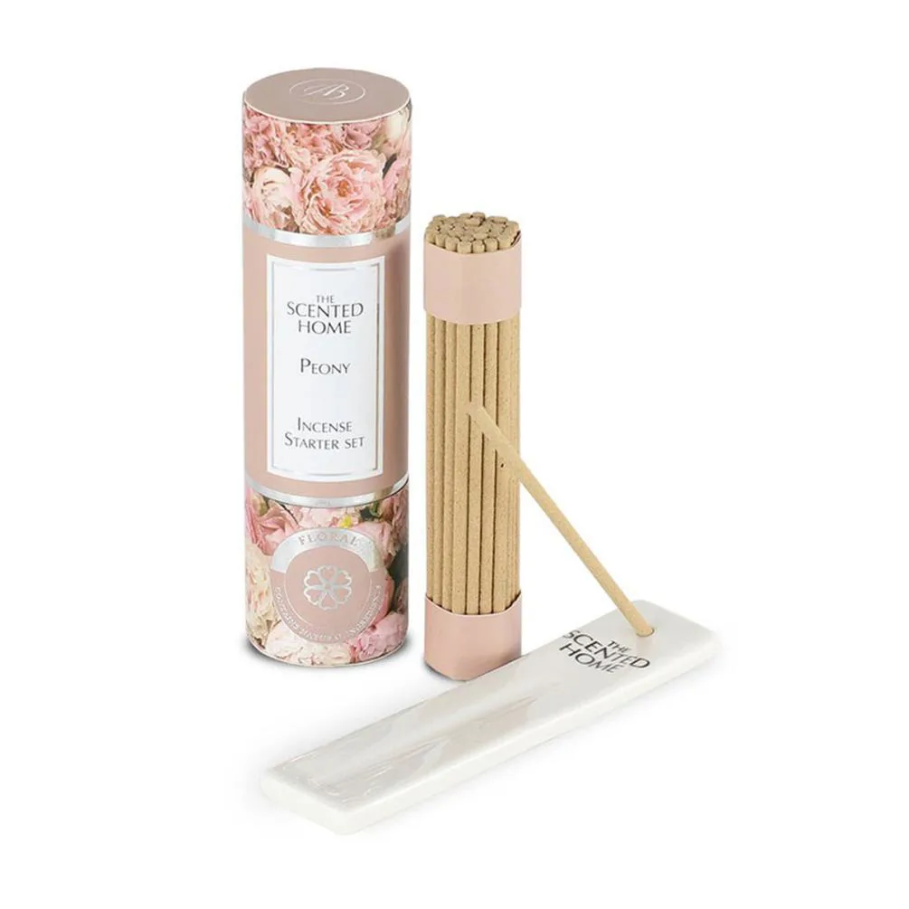 Ashleigh & Burwood Peony Incense Starter Set