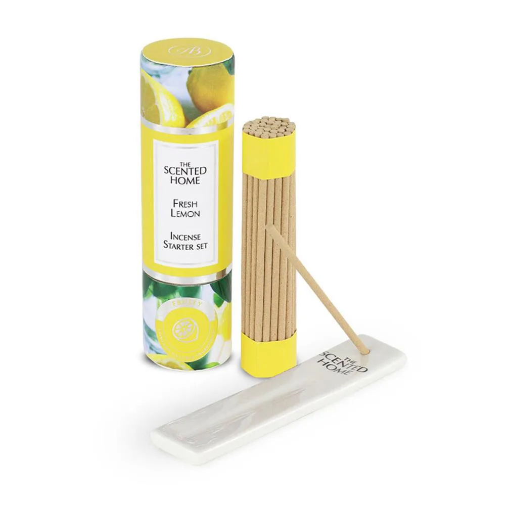 Ashleigh & Burwood Fresh Lemon Incense Starter Set