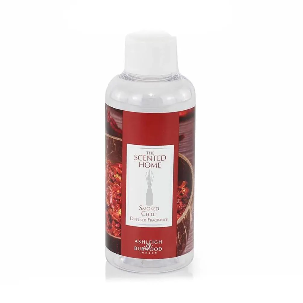 Ashleigh & Burwood Smoked Chilli Scented Home Reed Diffuser Refill 150ml