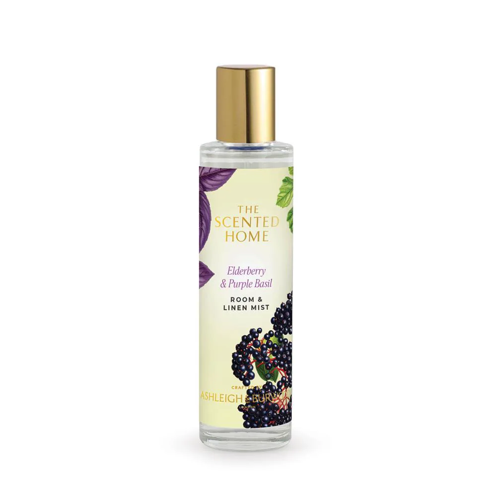 Ashleigh & Burwood Elderberry & Purple Basil Room Mist Spray