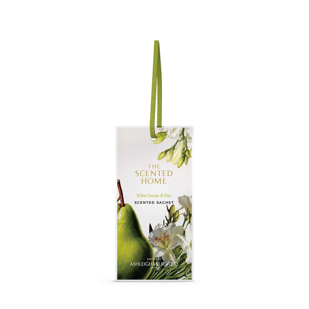 Ashleigh &amp; Burwood White Freesia &amp; Pear Slim Scent Sachet