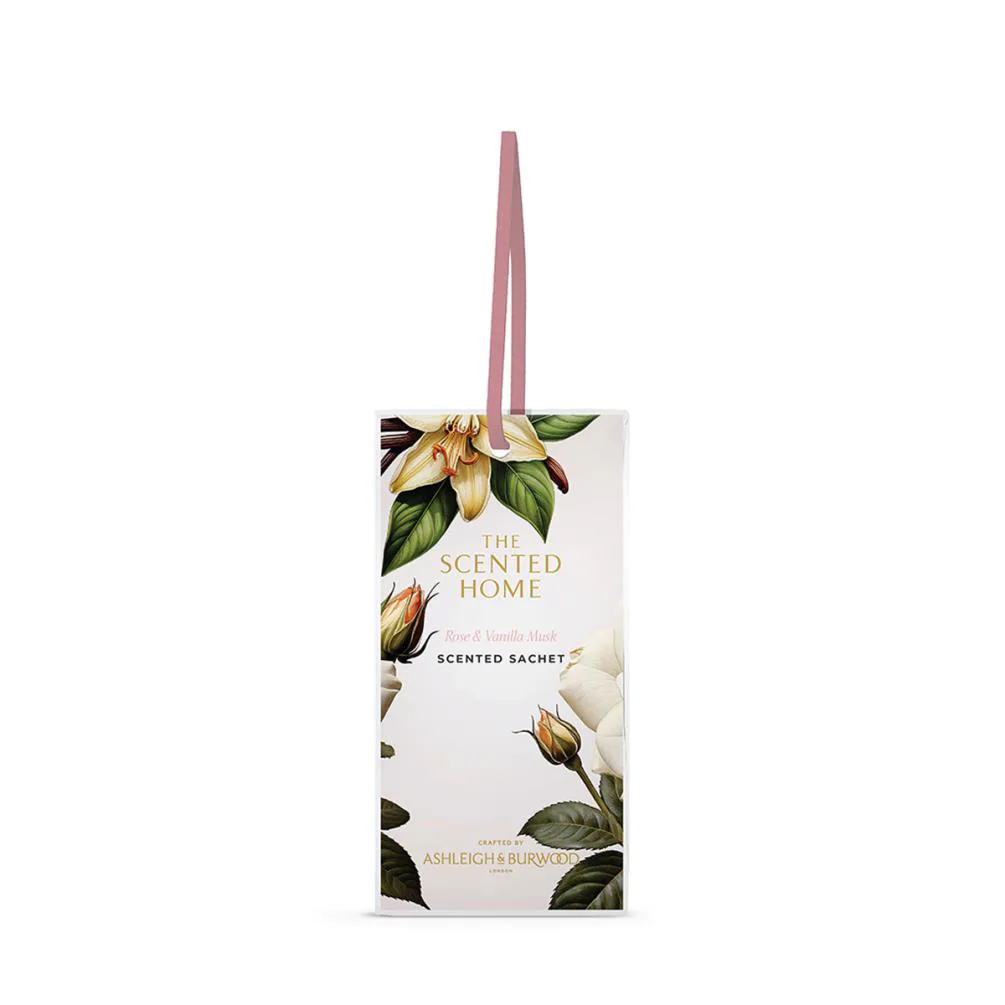 Ashleigh &amp; Burwood Rose &amp; Vanilla Musk Slim Scent Sachet
