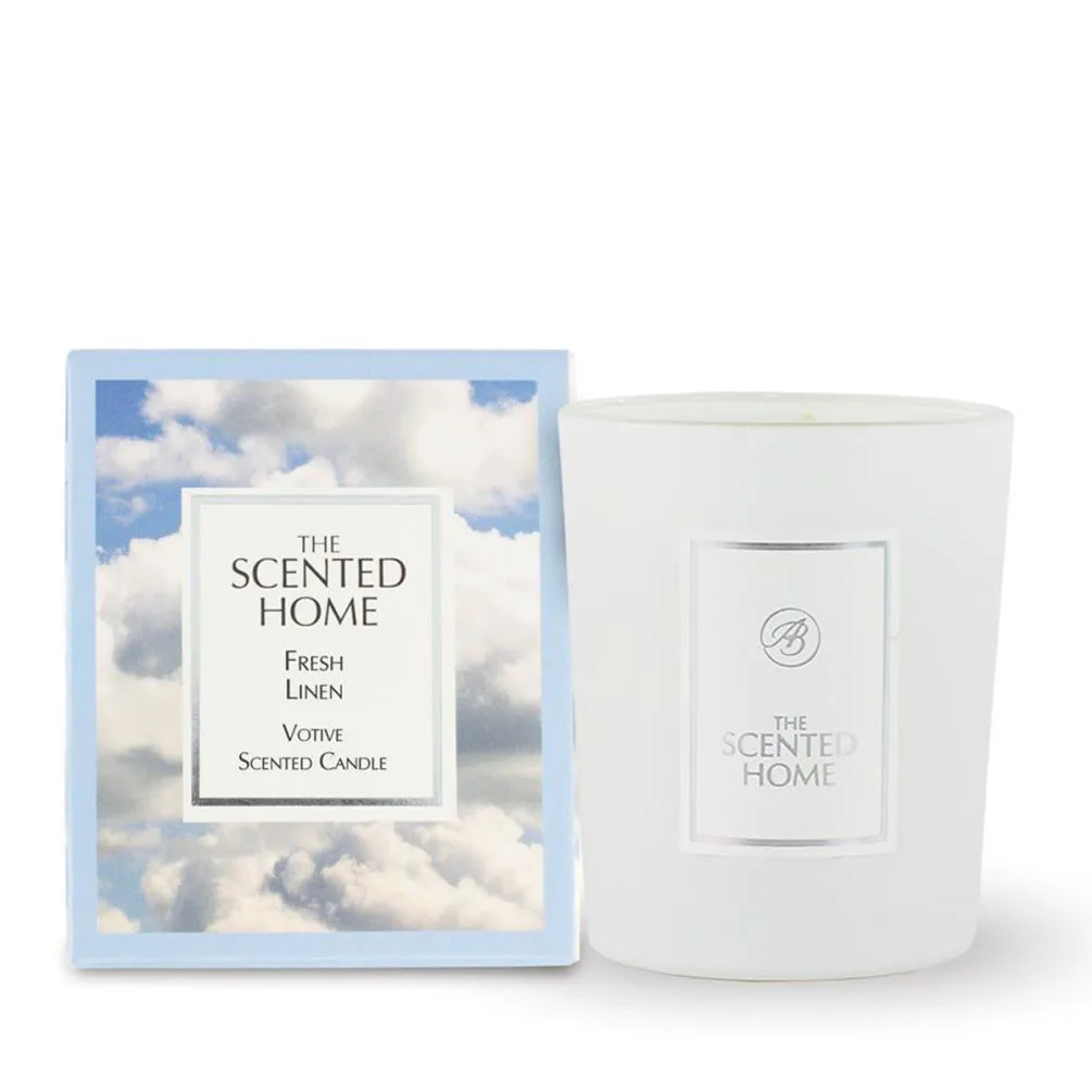 Ashleigh & Burwood Fresh Linen Filled Votive Candle