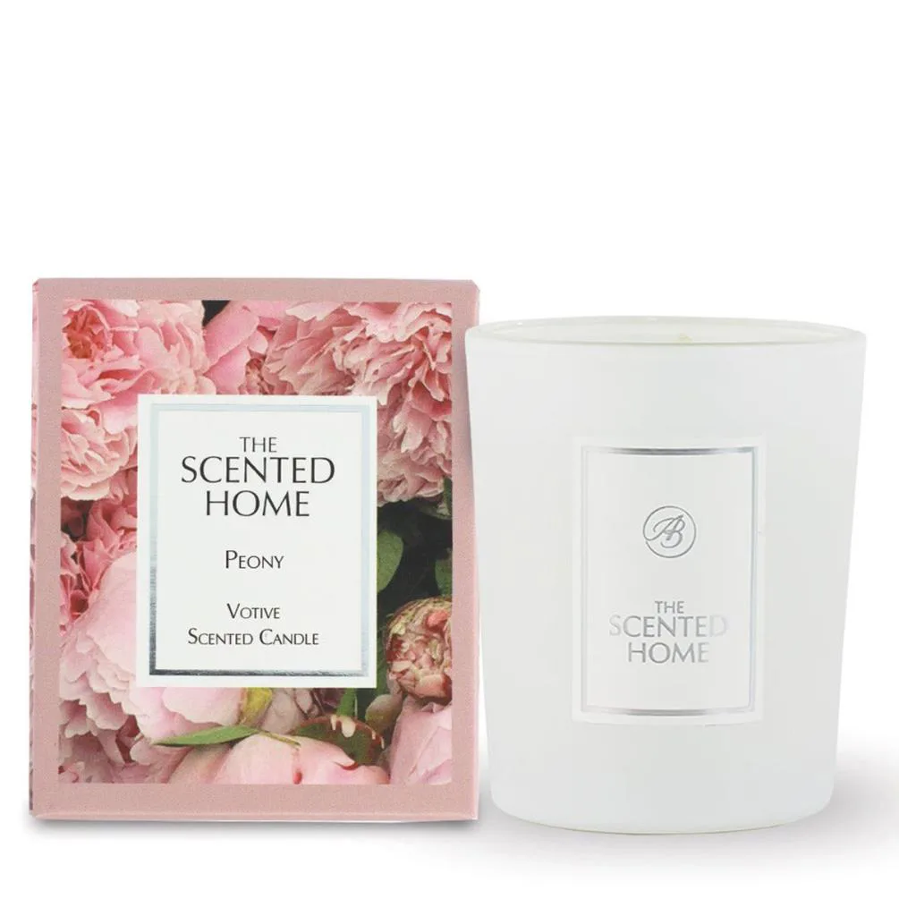 Ashleigh & Burwood Peony Filled Votive Candle
