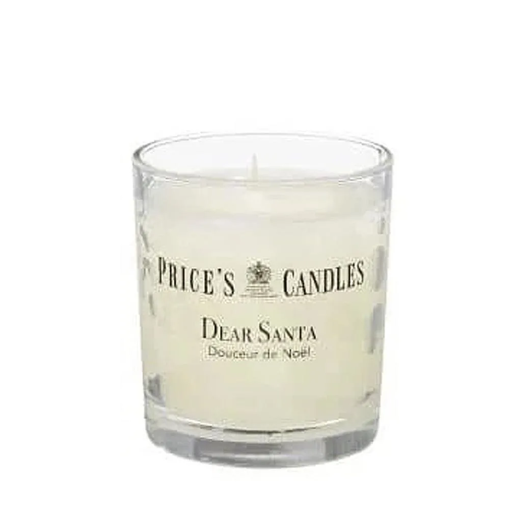 Price's Dear Santa Boxed Small Jar Candle