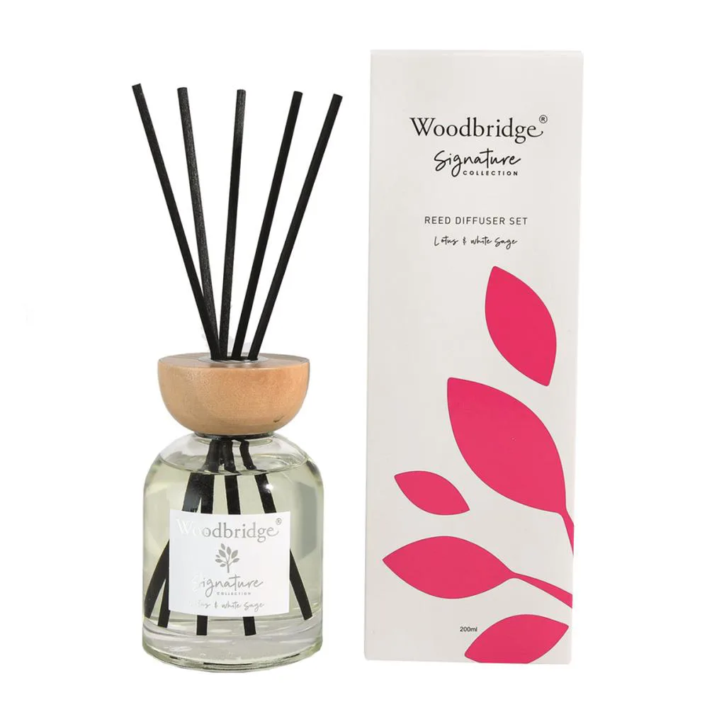Woodbridge Lotus & White Sage Reed Diffuser - 200ml