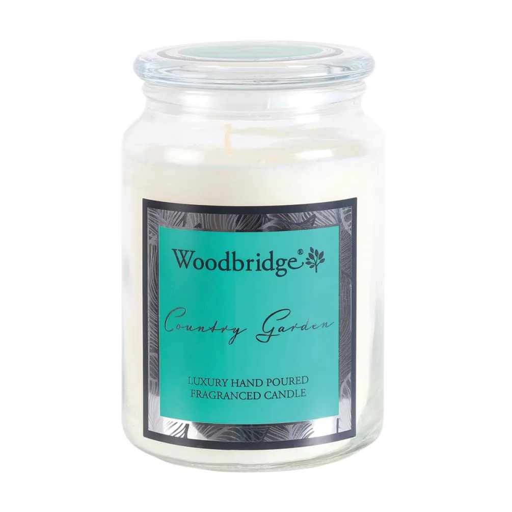 Woodbridge Country Garden Large Jar Candle