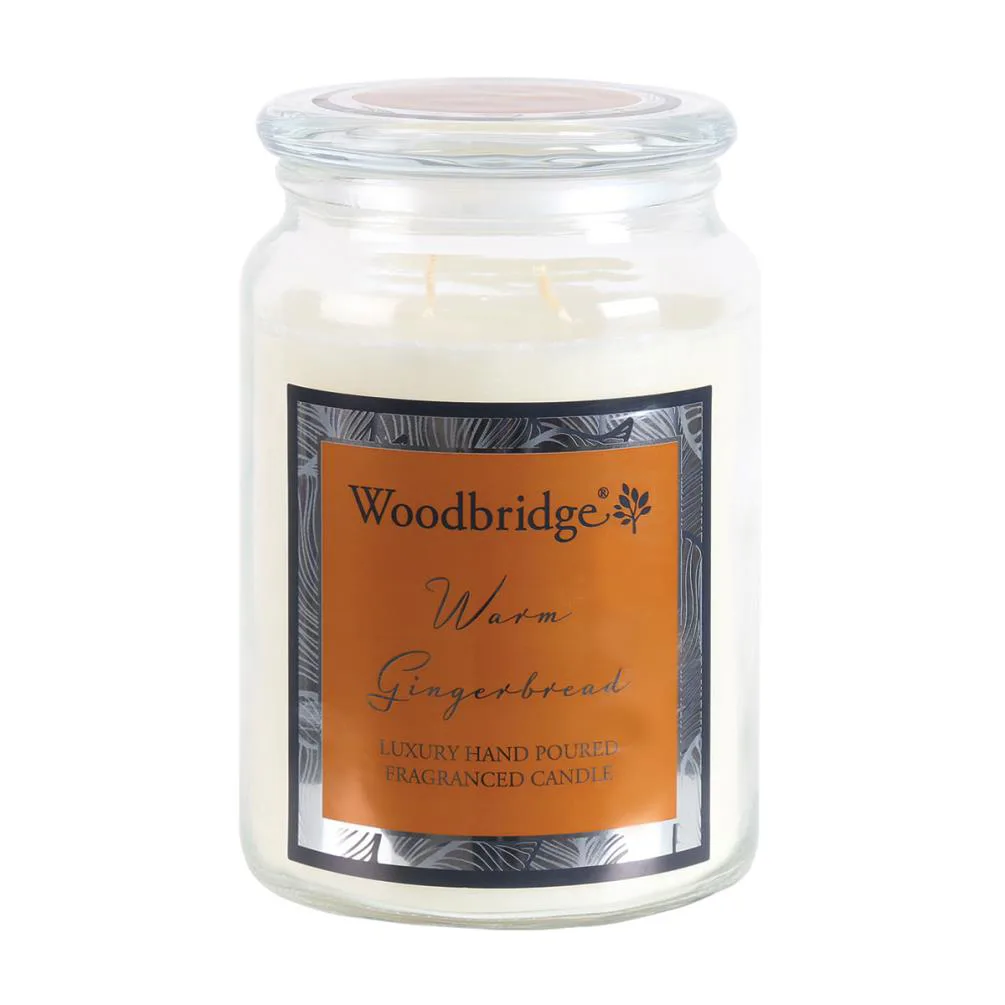 Woodbridge Warm Gingerbread Large Jar Candle