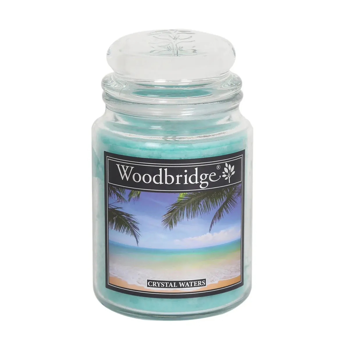Woodbridge Crystal Waters Large 1 Wick Jar Candle
