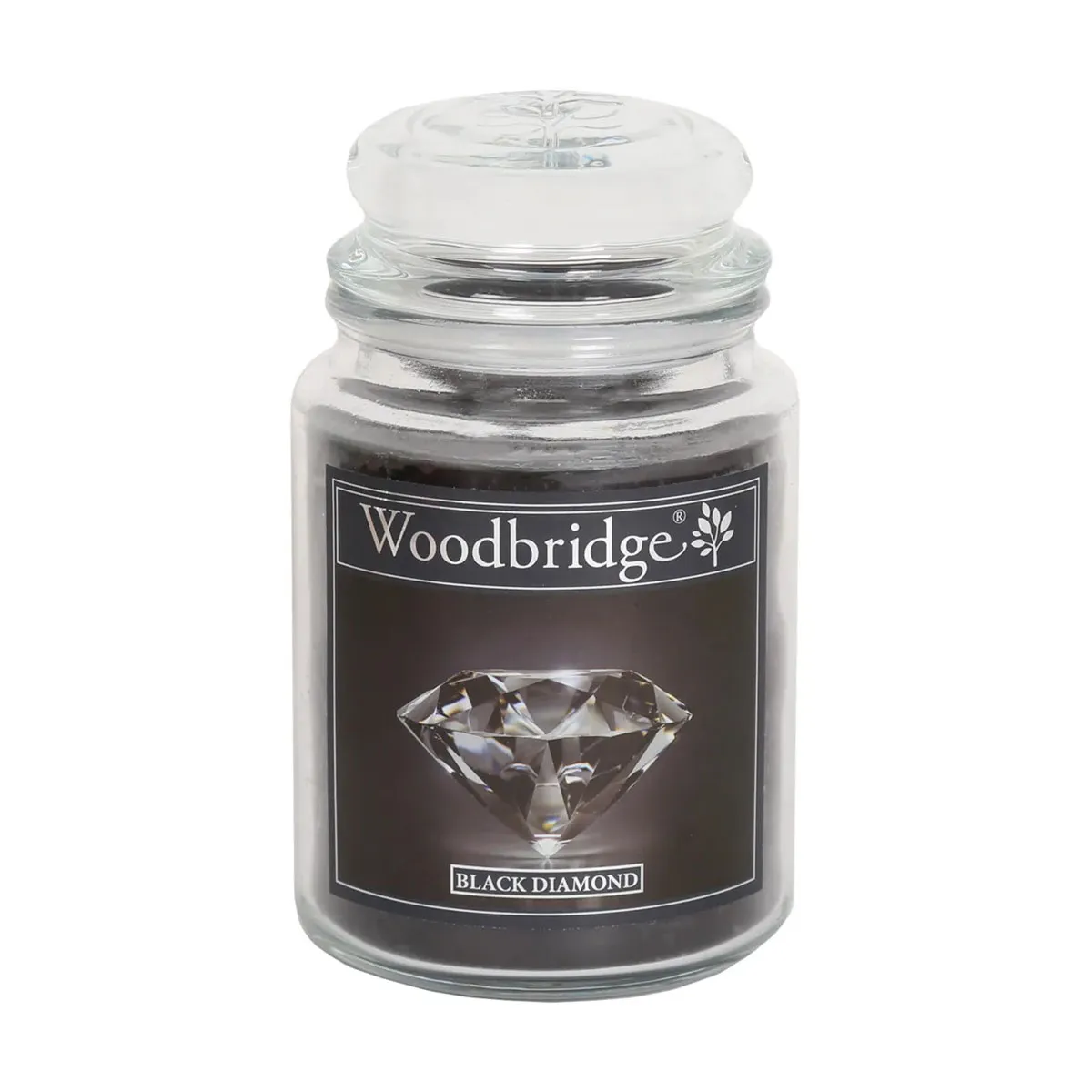 Woodbridge Black Diamond Large 1 Wick Jar Candle