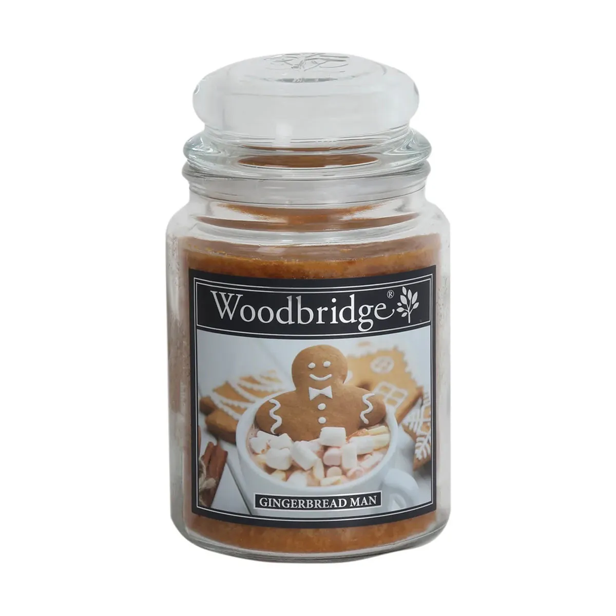 Woodbridge Gingerbread Man Large 1 Wick Jar Candle
