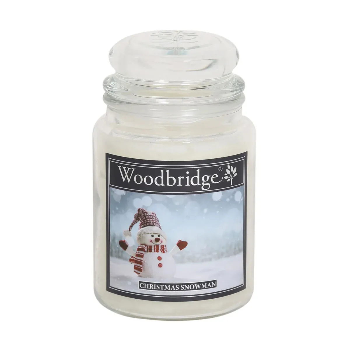 Woodbridge Christmas Snowman Large 1 Wick Jar Candle