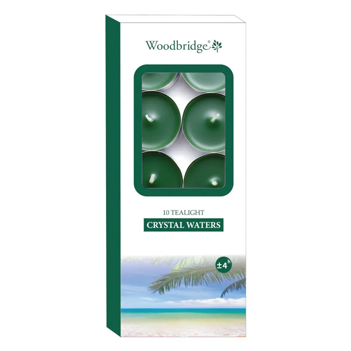 Woodbridge Crystal Waters Tealights (Pack of 10)