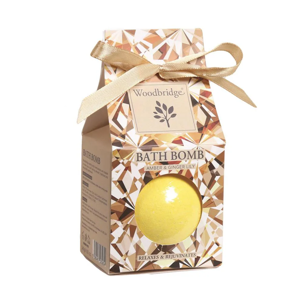Woodbridge Amber & Ginger Lily Bath Bomb