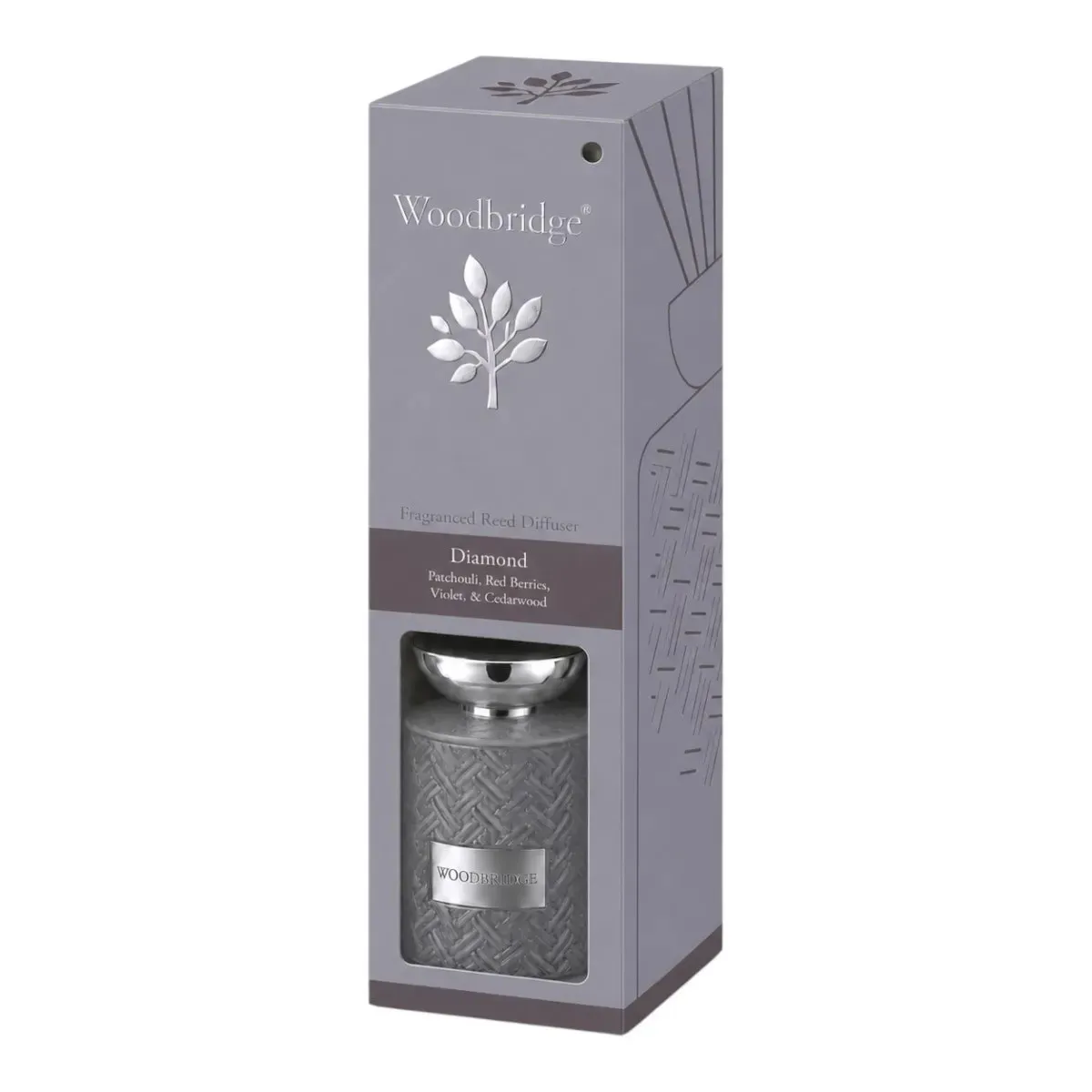 Woodbridge Diamond Woven Effect Reed Diffuser - 1000ml