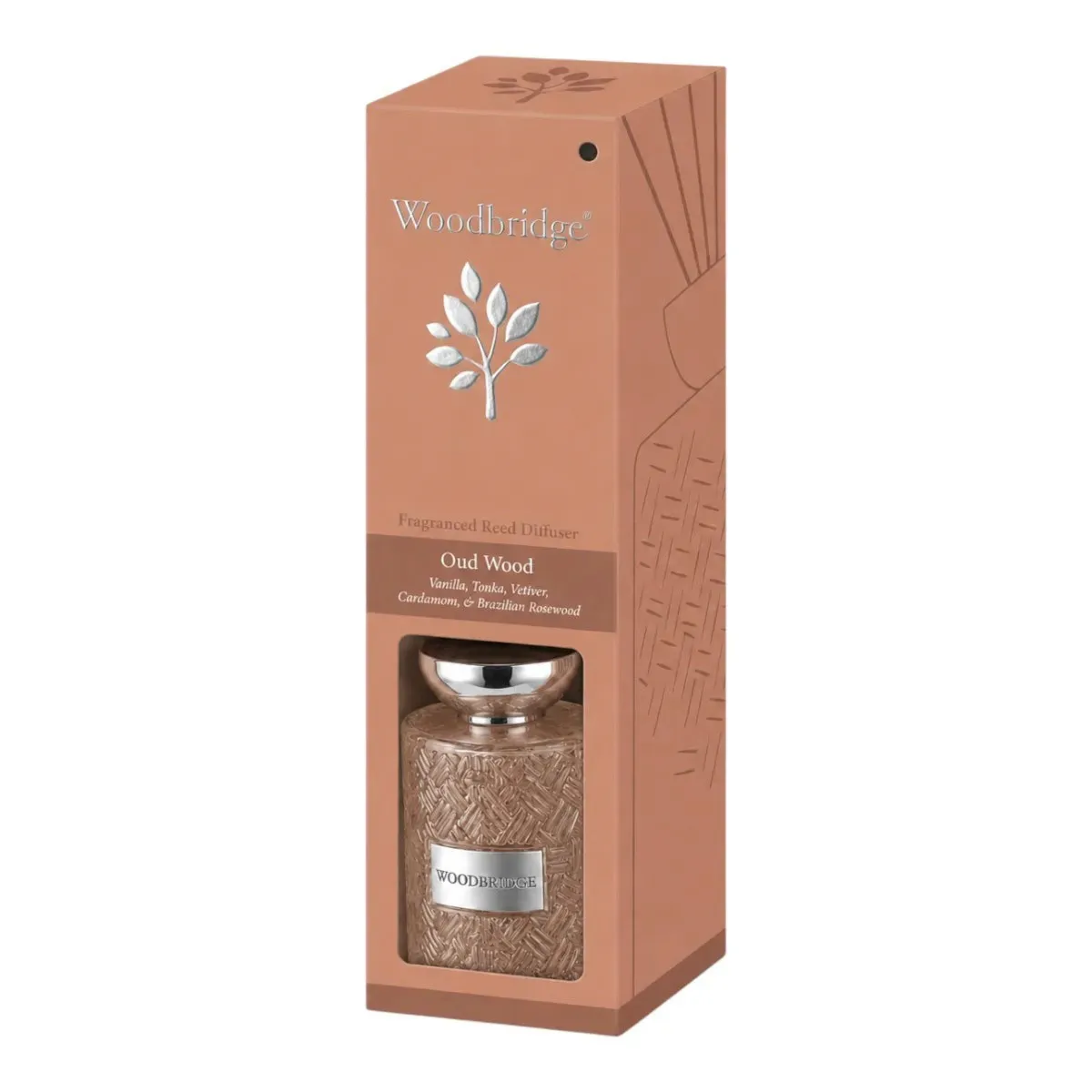 Woodbridge Oud Wood Woven Effect Reed Diffuser - 1000ml