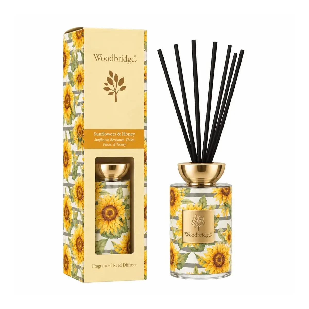 Woodbridge Sunflowers & Honey Reed Diffuser - 1000ml
