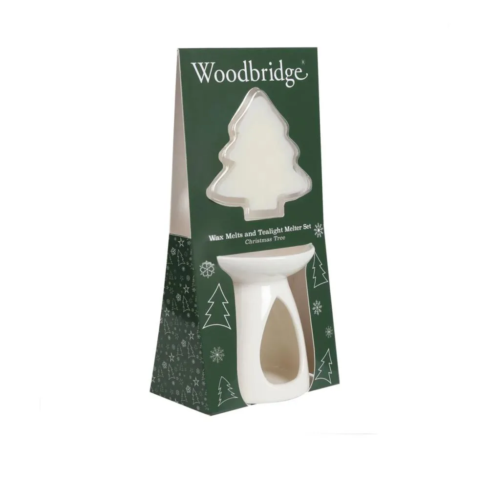 Woodbridge Christmas Tree Wax Melt Warmer Gift Set