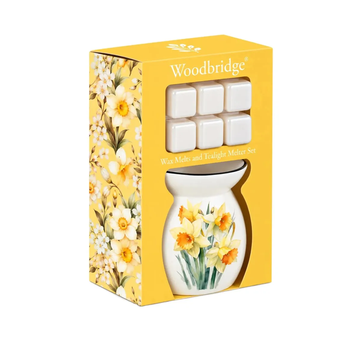 Woodbridge Daffodils Wax Melt Warmer Gift Set