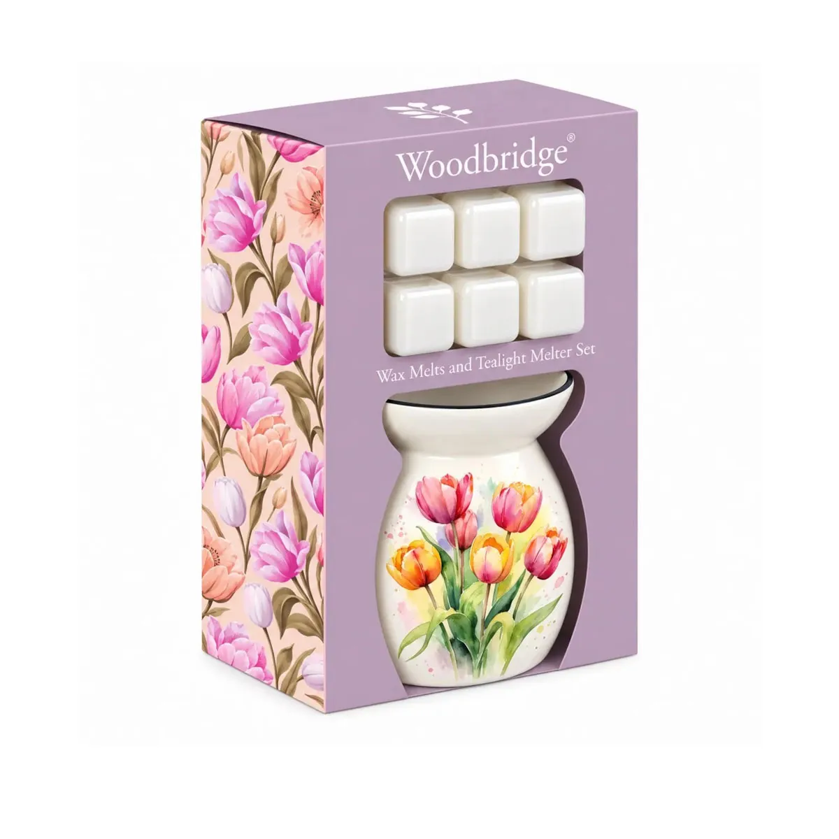 Woodbridge Tulips Wax Melt Warmer Gift Set