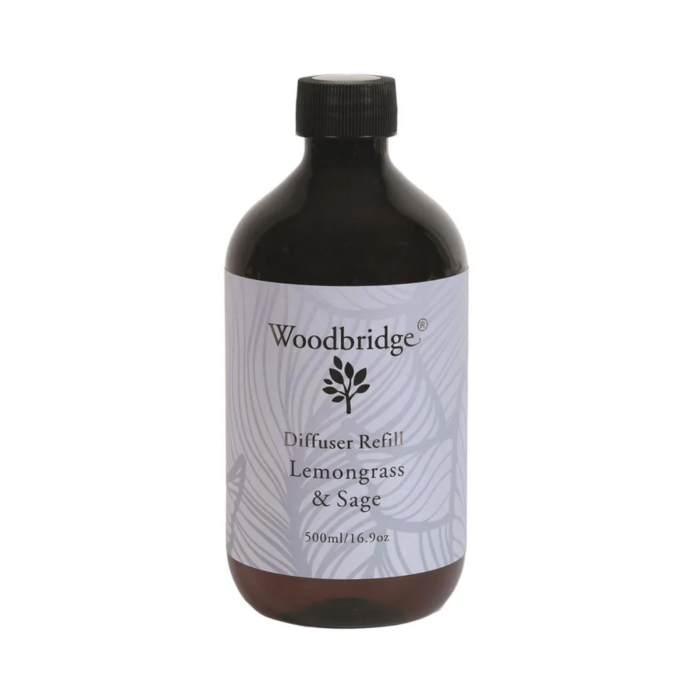 Woodbridge Lemongrass & Sage Reed Diffuser Liquid Refill 500ml £11.39