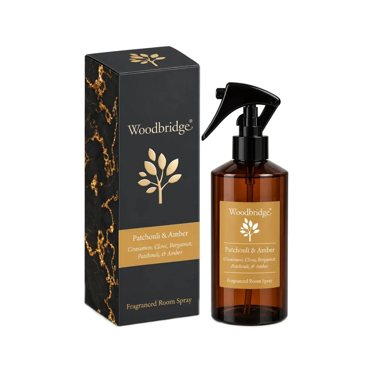 Woodbridge Patchouli & Amber Room Spray - 330ml
