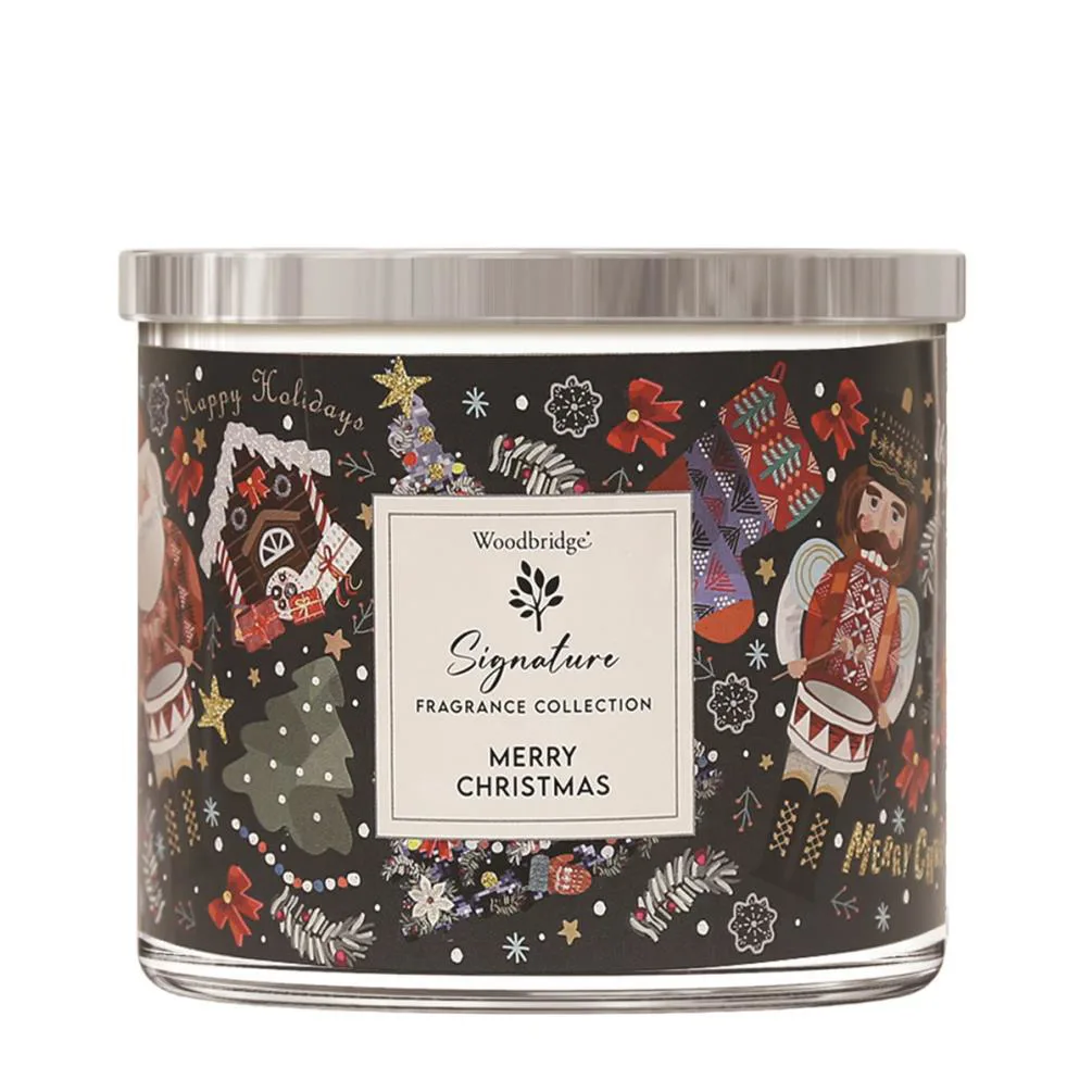 Woodbridge Merry Christmas Tumbler Jar Candle