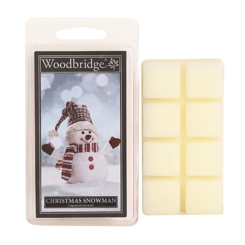 Woodbridge Christmas Snowman Wax Melts (Pack of 8)