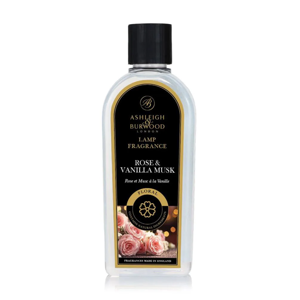 Ashleigh &amp; Burwood Rose &amp; Vanilla Musk Lamp Fragrance 250ml
