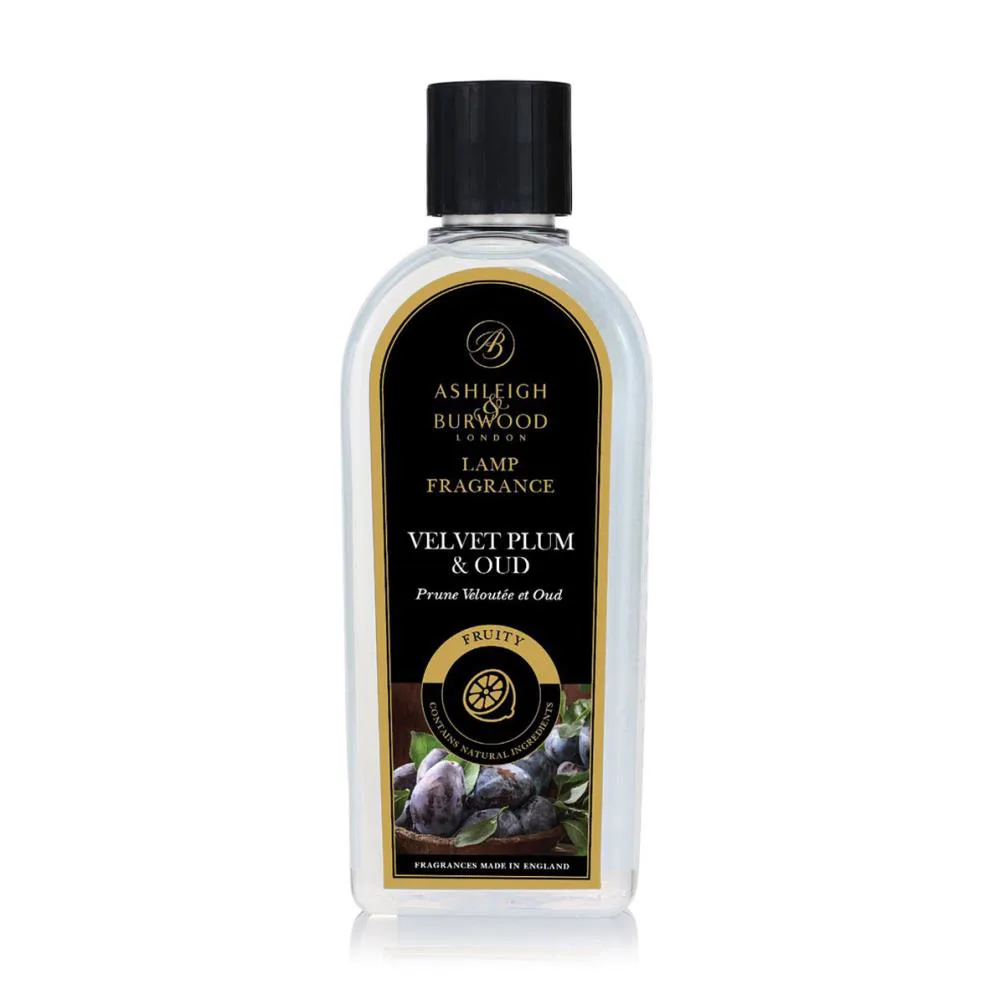 Ashleigh &amp; Burwood Velvet Plum &amp; Oud Lamp Fragrance 500ml