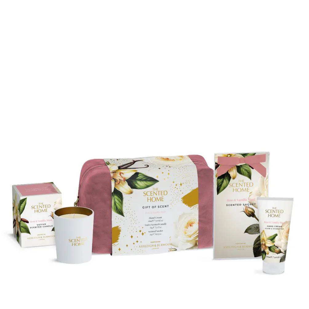 Ashleigh & Burwood Rose & Vanilla Musk Travel Gift Set