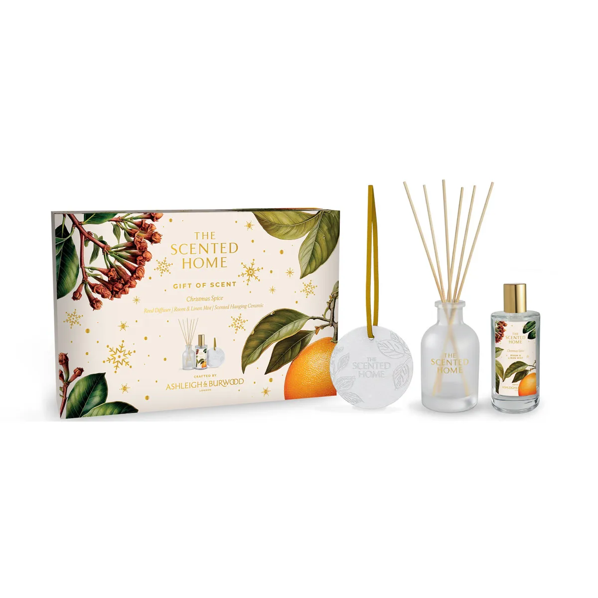 Ashleigh & Burwood Christmas Spice Scented Home Gift Set