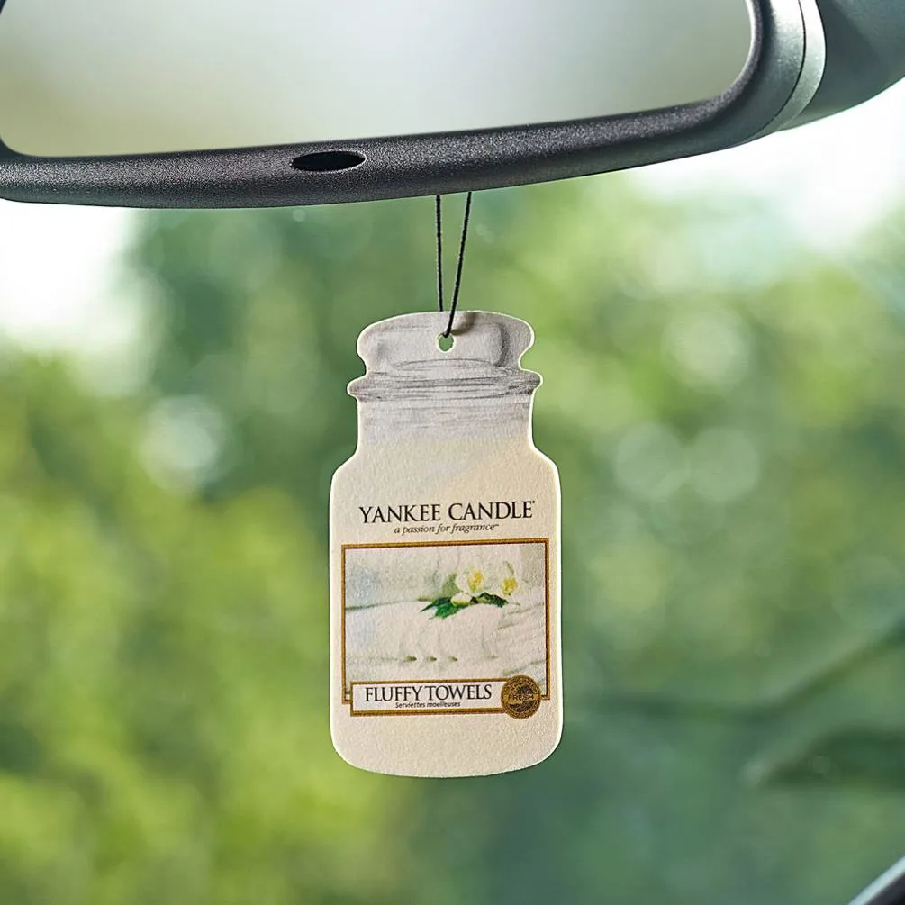 Yankee Candle Fluffy Towels™ Car Jar Air Freshener Extra Image 3