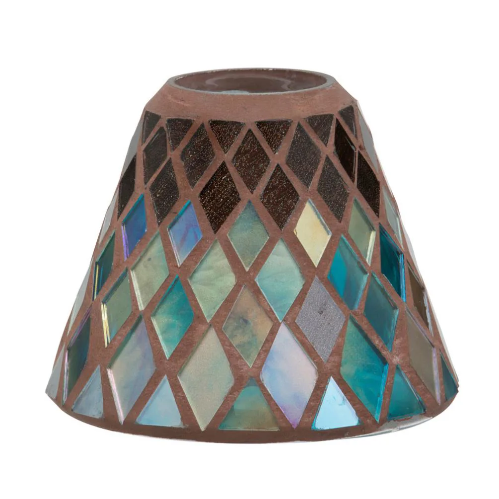 Yankee Candle Autumn Mosaic Small Shade & Tray Set Extra Image 1