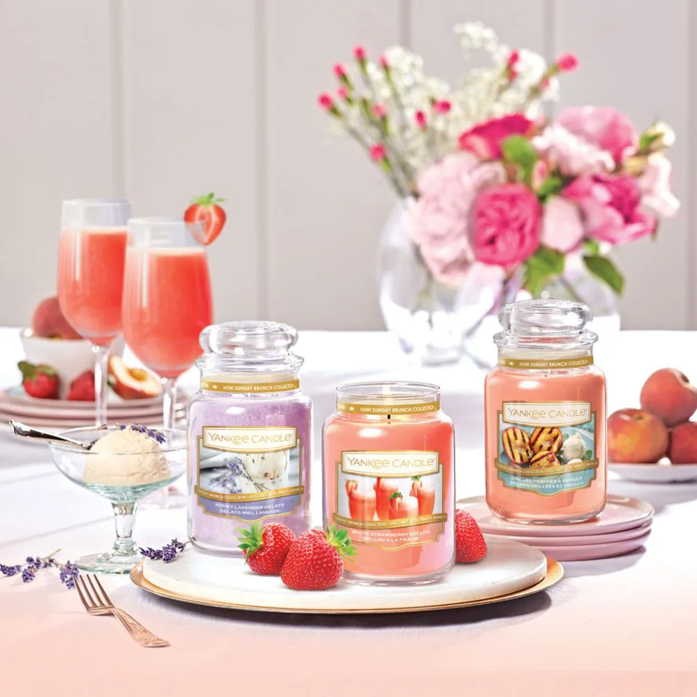 Yankee Candle Honey Lavender Gelato Large Jar Extra Image 3