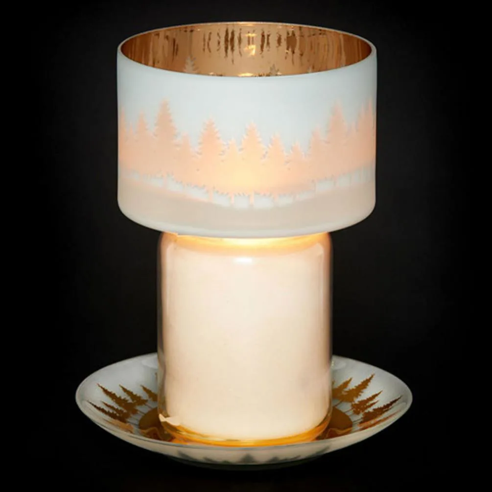 Yankee Candle Winterscape Large Shade & Tray Set Extra Image 2
