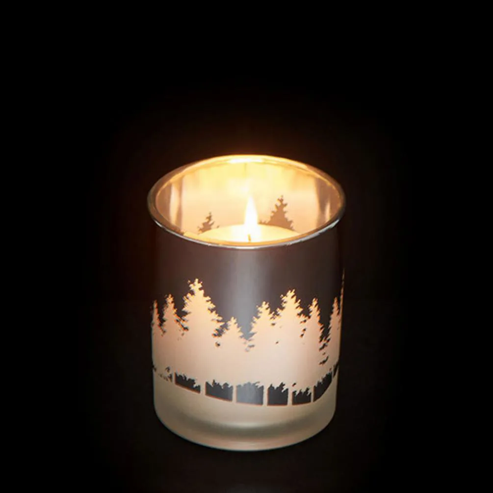 Yankee Candle Winterscape Silver Votive Holder Extra Image 1