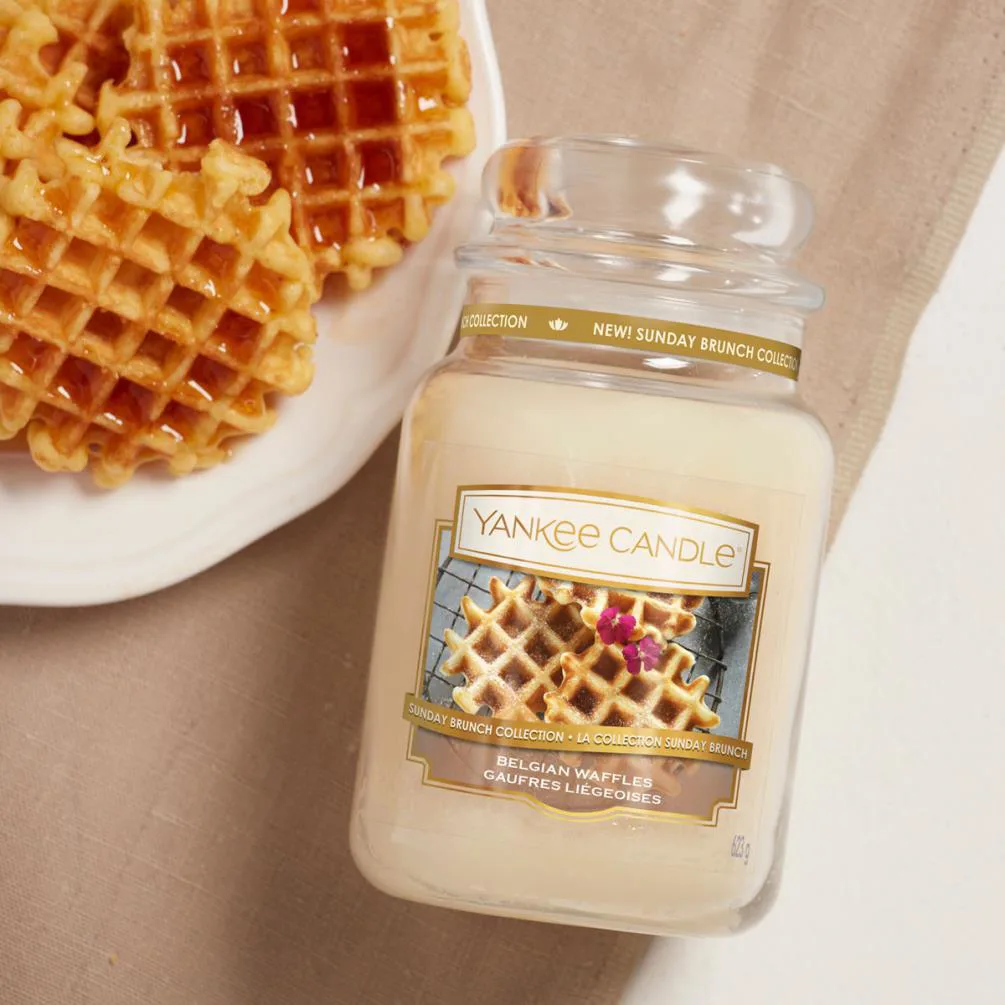 Yankee Candle Belgian Waffles Large Jar Extra Image 1