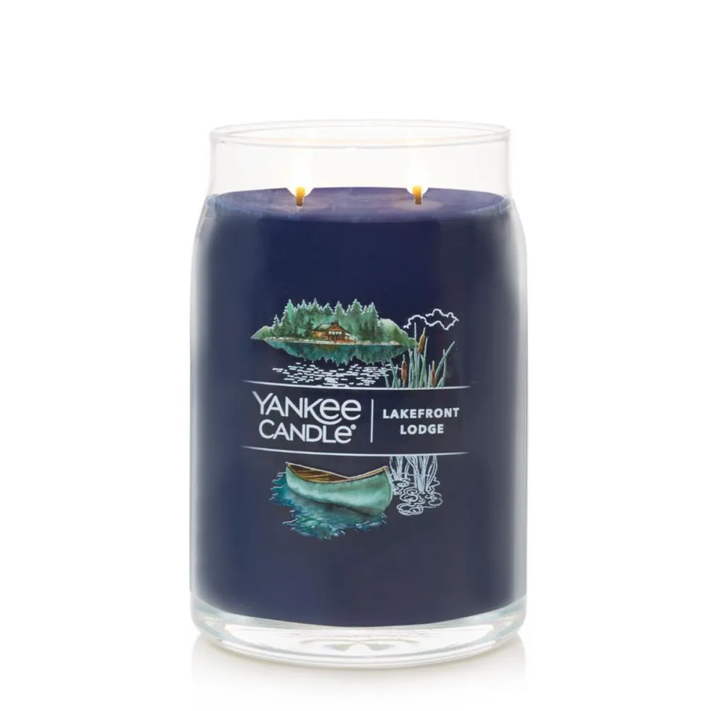Yankee Candle Lakefront Lodge Large Jar Extra Image 1