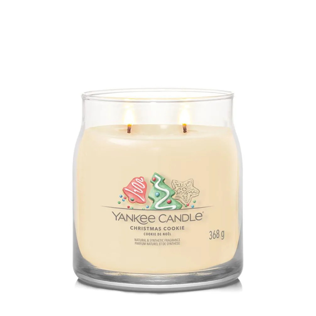Yankee Candle Christmas Cookie Medium Jar Extra Image 1
