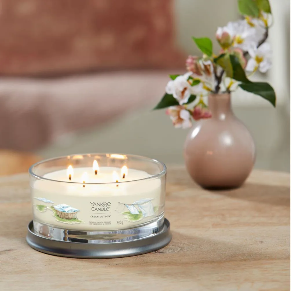 Yankee Candle Clean Cotton Medium 5-Wick Jar Extra Image 2