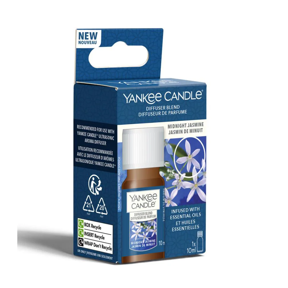 Yankee Candle Midnight Jasmine Diffuser Oil 10ml Extra Image 1