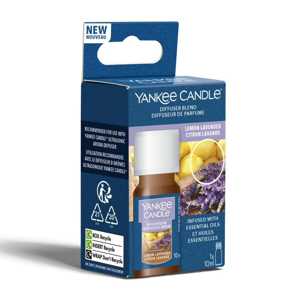 Yankee Candle Lemon Lavender Diffuser Oil 10ml Extra Image 1
