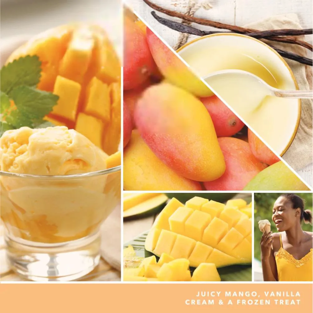Yankee Candle Mango Ice Cream Large Jar Extra Image 3