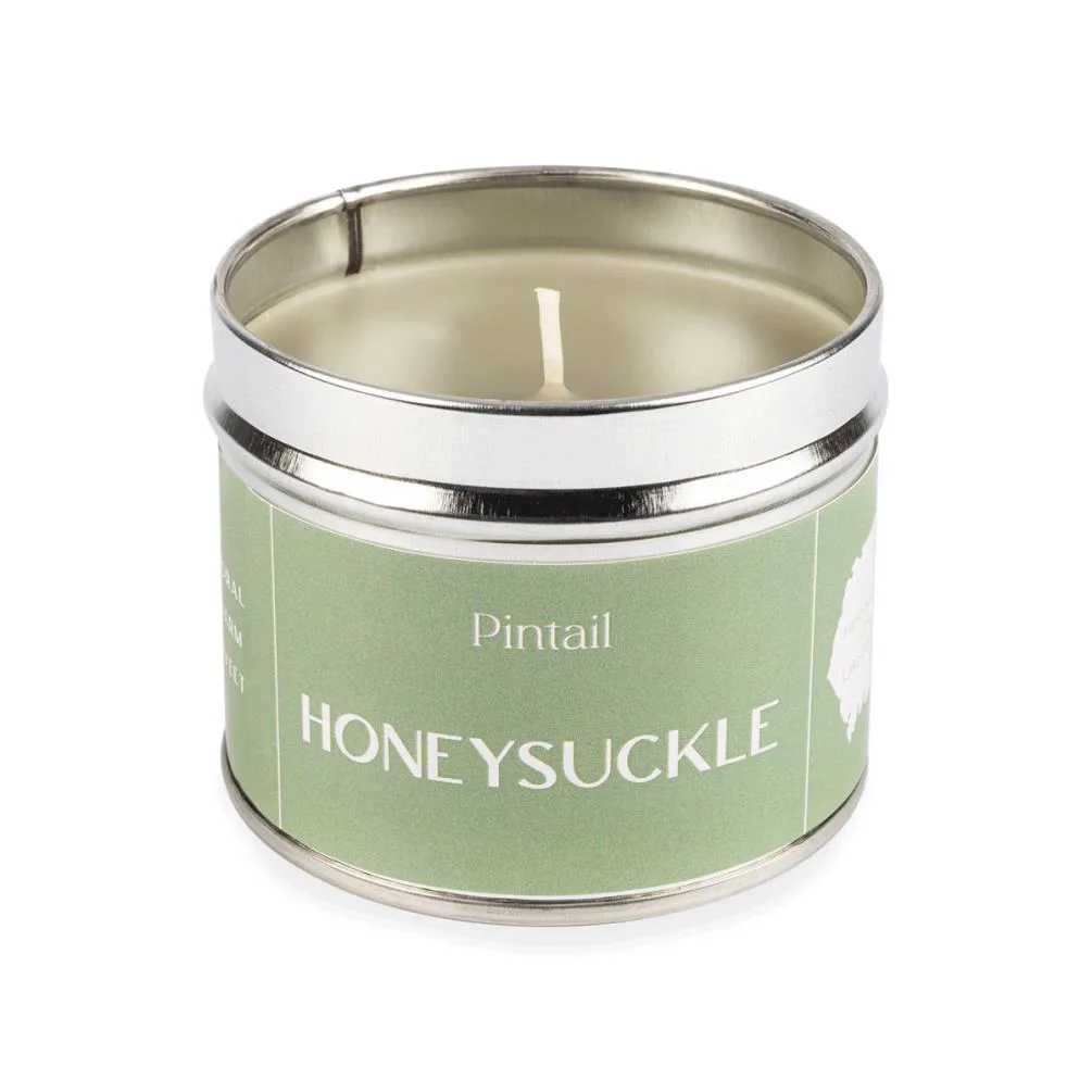 Pintail Candles Honeysuckle Tin Candle Extra Image 2