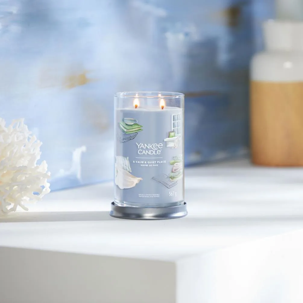 Yankee Candle A Calm & Quiet Place Large Tumbler Jar Extra Image 2