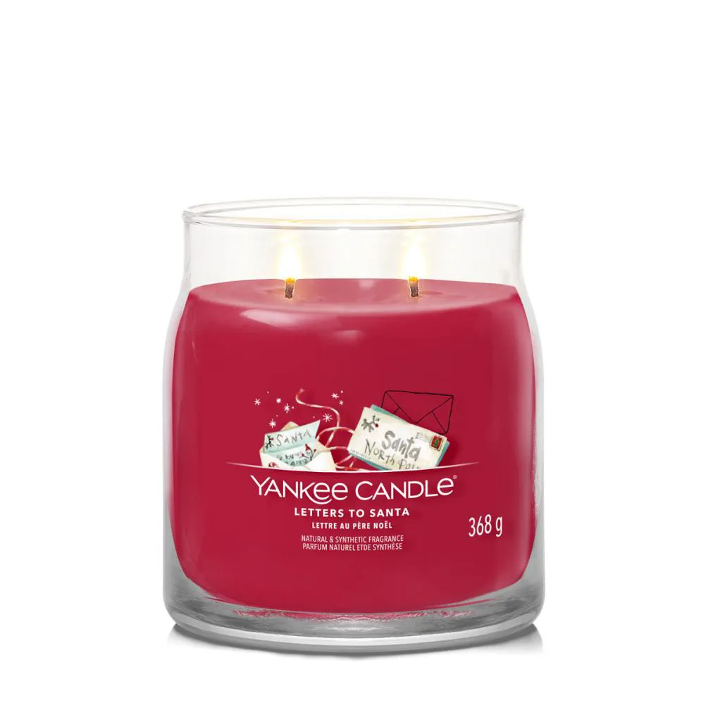 Yankee Candle Letters To Santa Medium Jar Extra Image 1