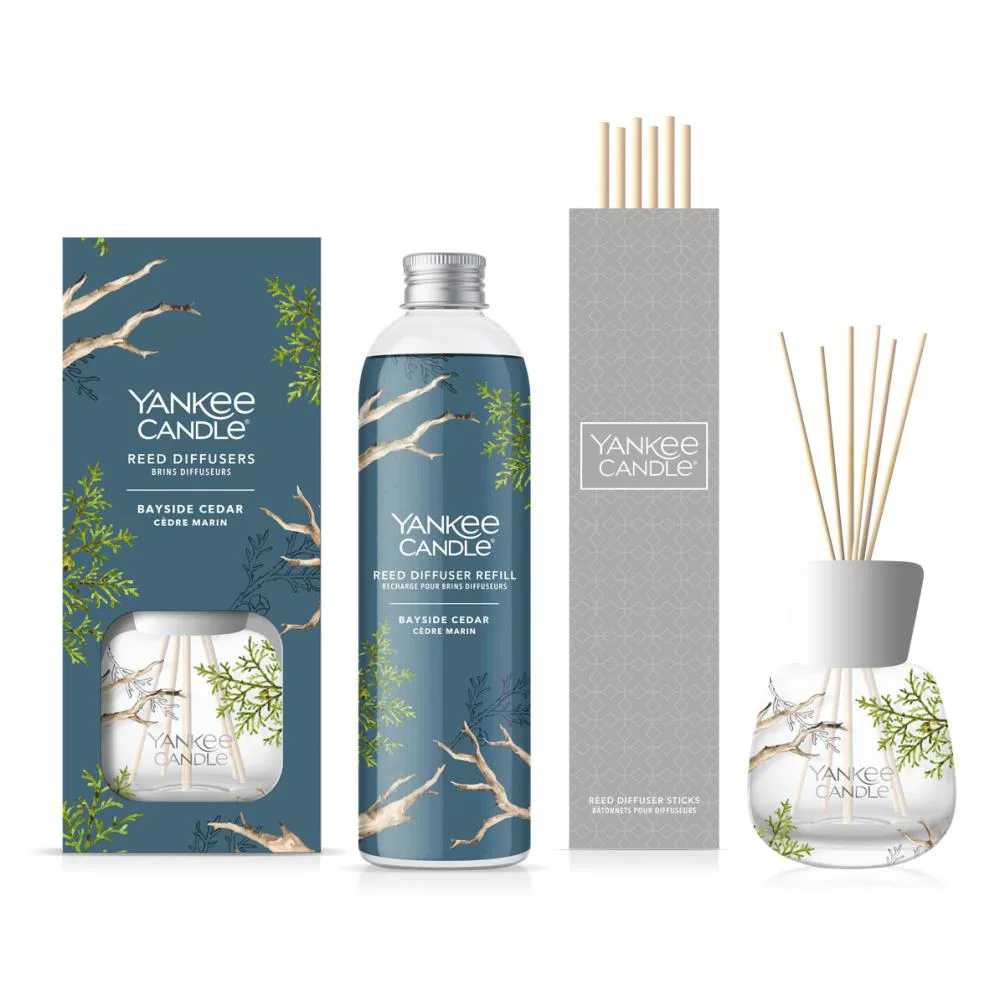 Yankee Candle Bayside Cedar Reed Diffuser Extra Image 1